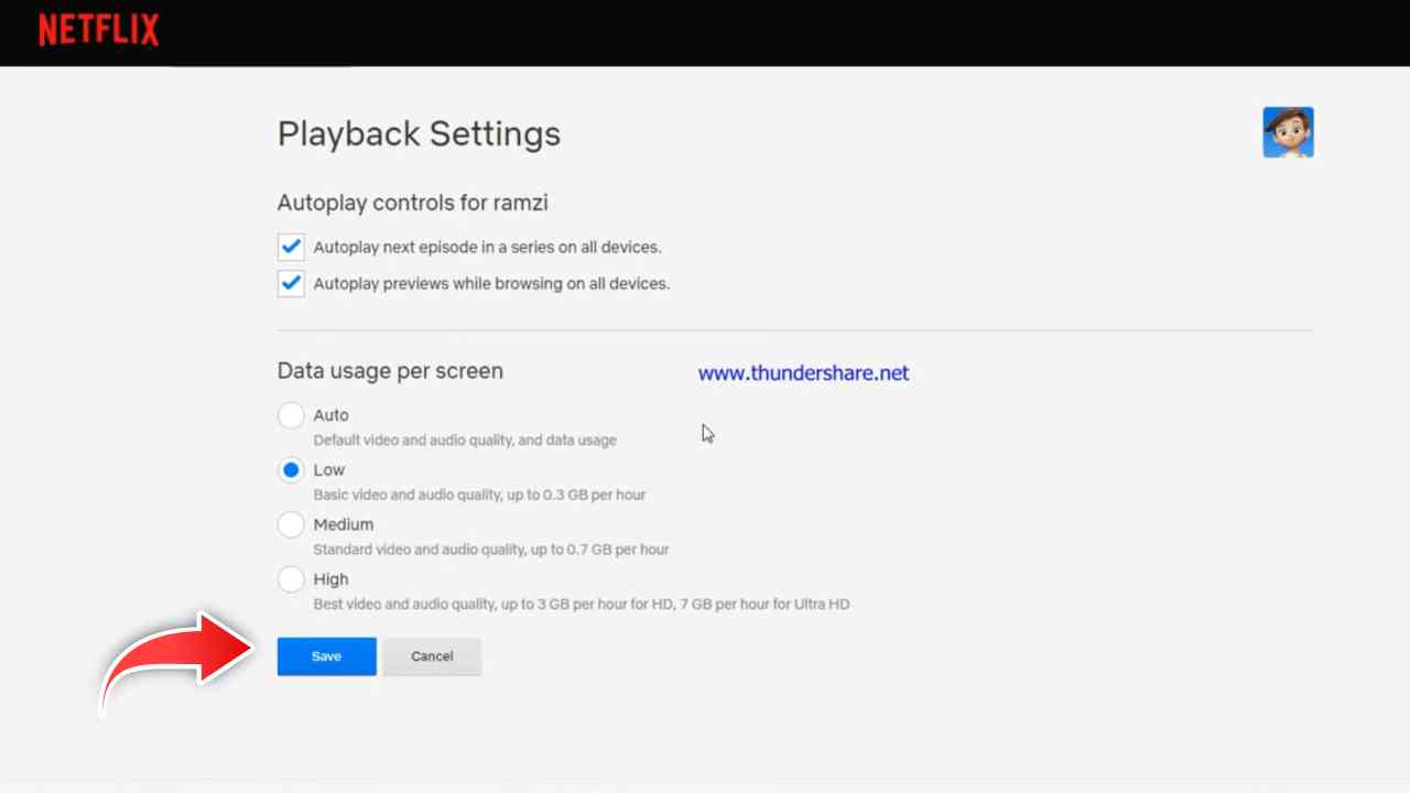 Adjust Streaming Quality Adjust Streaming Quality