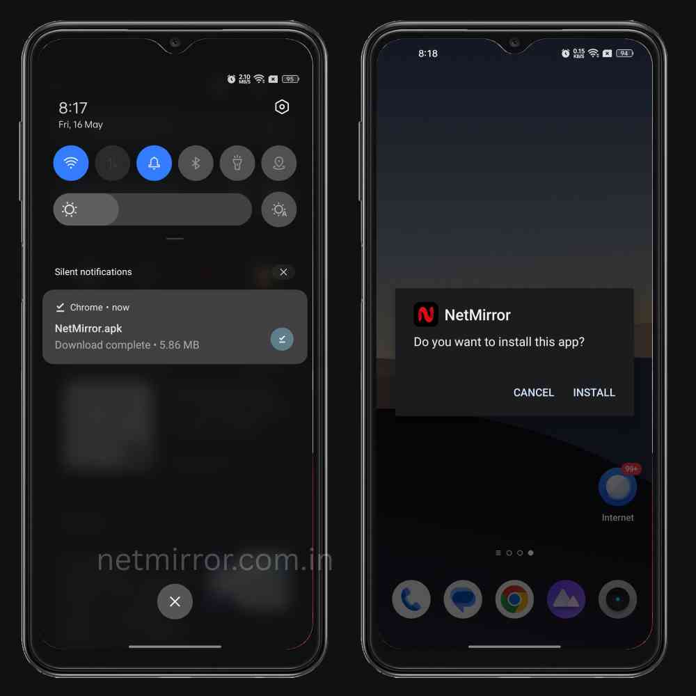 Download and Install NetMirror App Download and Install NetMirror App