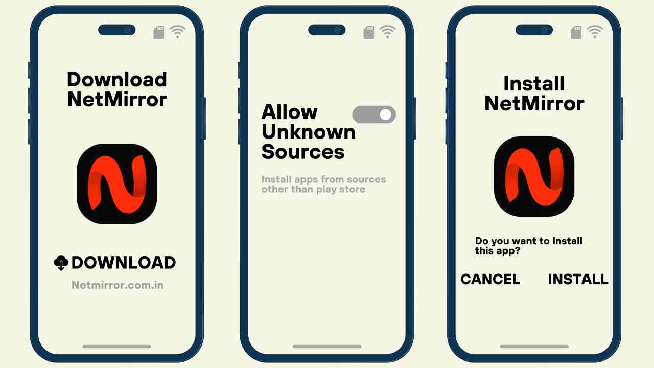 Install NetMirror APK on Android Install NetMirror APK on Android