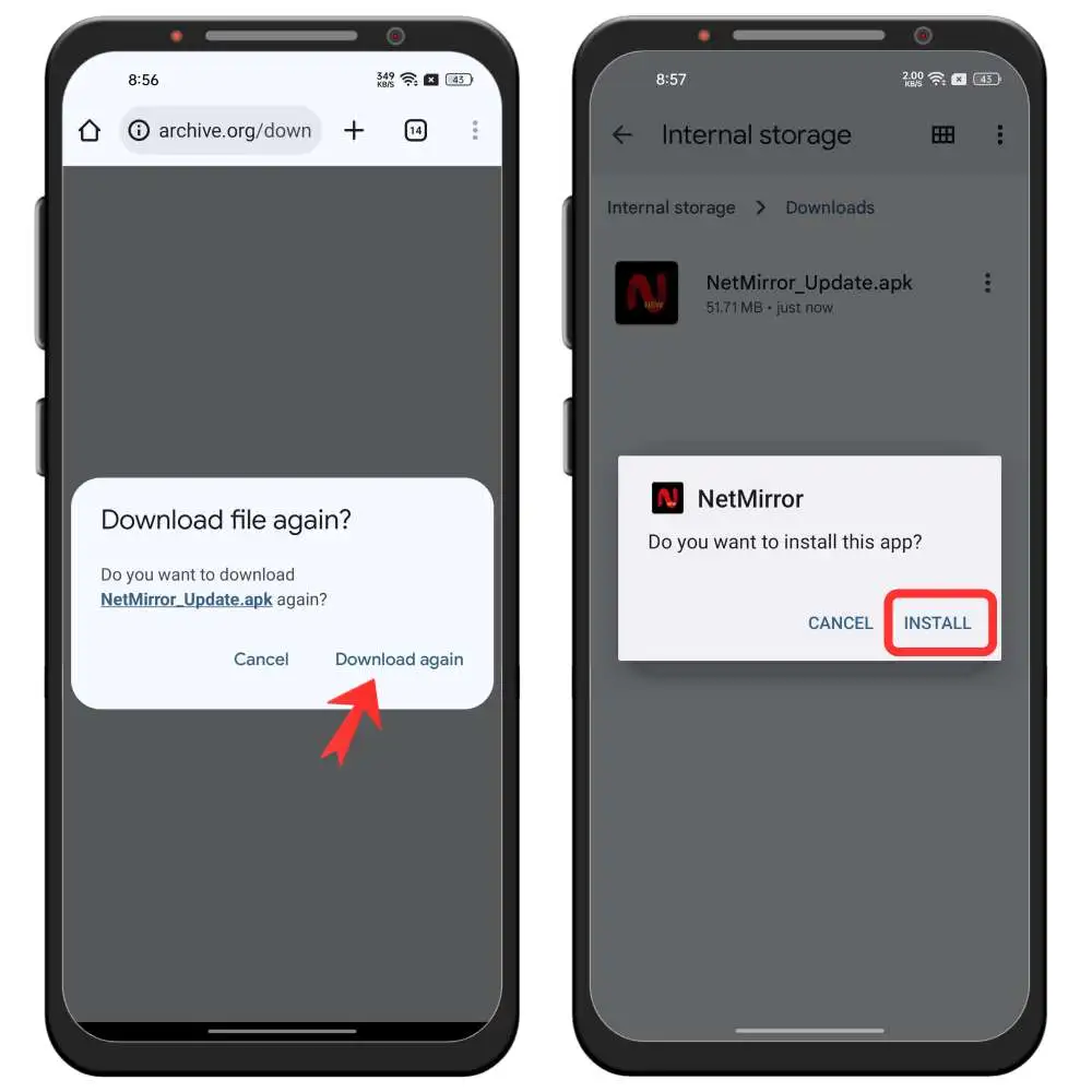 Download and Install NetMirror Download and Install NetMirror